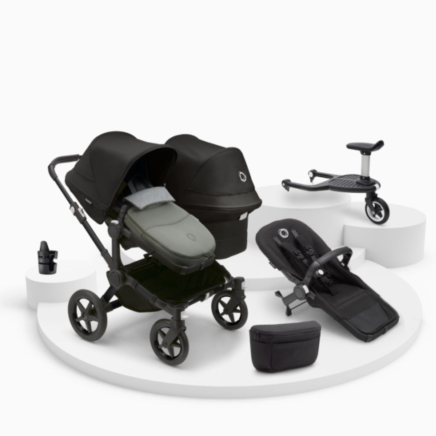 Bugaboo Dragonfly Bundle with footmuff and rain cover